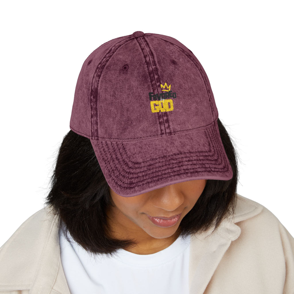 Vintage Cap (Embroidery)